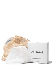 Alpha-H Reusable Bamboo Cotton Pads 7 pack
