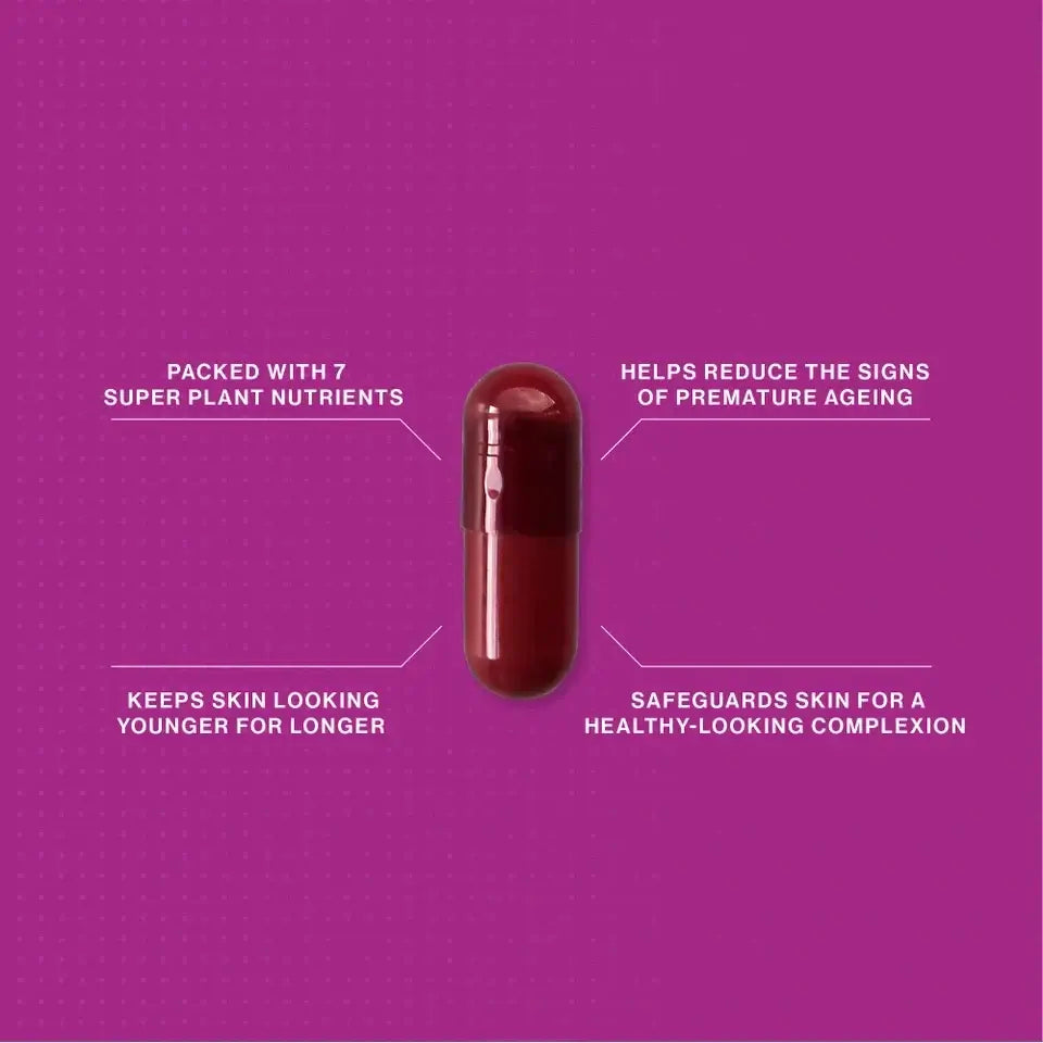 Skin Antioxidant Advanced Nutrition Programme 60 caps met krachtige plantaardige voedingsstoffen voor een jeugdige huid.