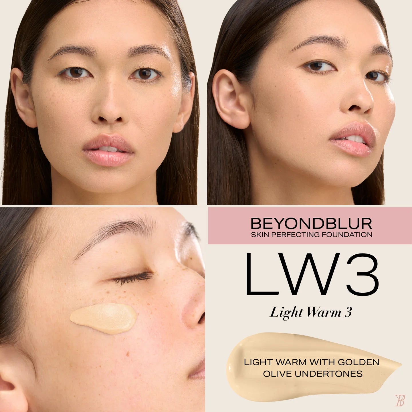 Youngblood BeyondBlur Skin Perfecting Foundation LW3 30ml