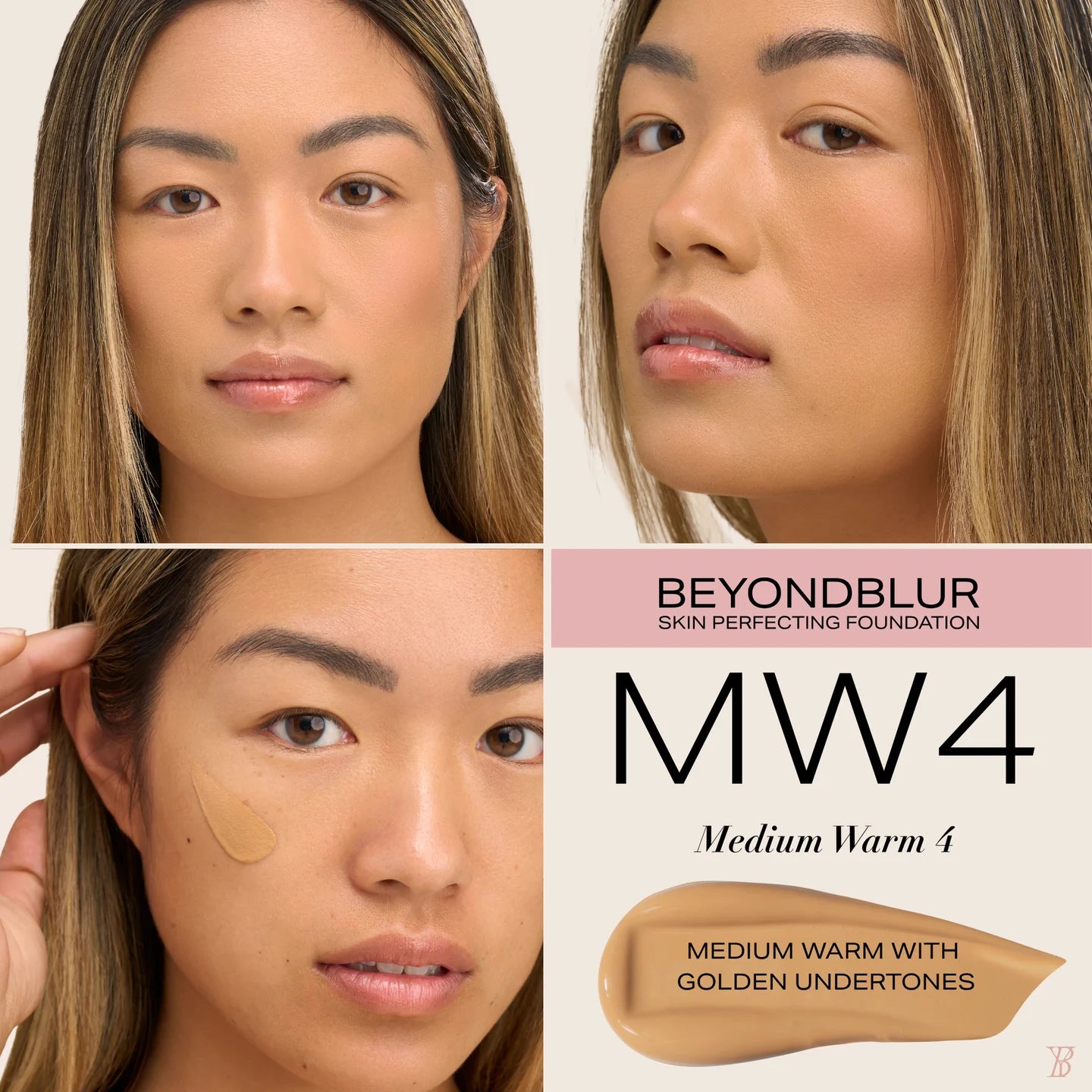 Youngblood BeyondBlur Skin Perfecting Foundation MW4 30ml