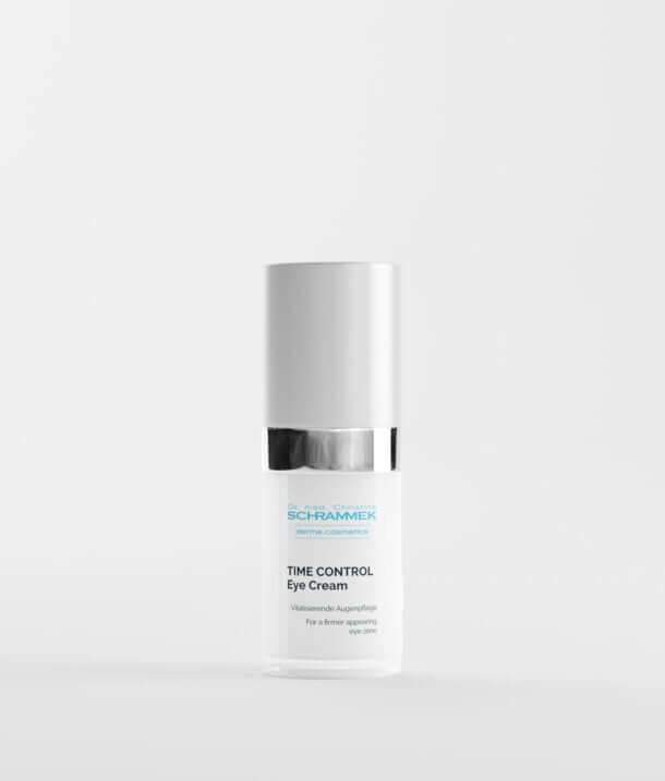 Schrammek Time Control Eye Cream 15ml verpakking met luxe uitstraling voor het verminderen van rimpels rondom de ogen.