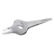 Tweezerman - Wide Grip Slant Tweezer Classic Stainless Steel met extra brede grip voor maximale controle en precisie