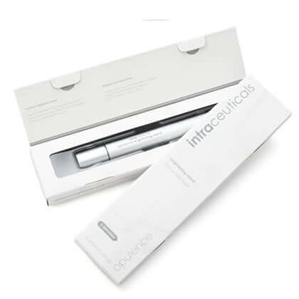Intraceuticals Opulence Brightening Wand 4ml in luxe verpakking, ideaal voor gerichte behandeling van pigmentvlekken.