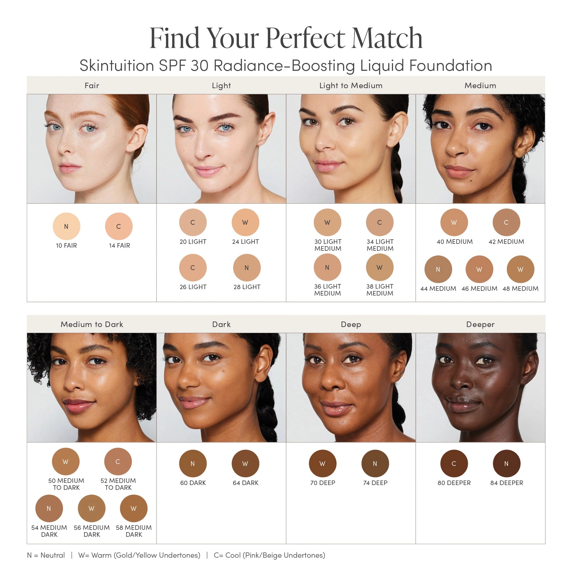 Jane Iredale Skintuition SPF30 Radiance-Boosting Liquid Foundation 30 Light Medium 30ml