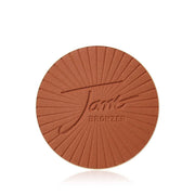 Jane Iredale - PureBronze Matte Bronzer Dark Refill (So Bronze 3) met een rijke, gewichtloze textuur voor moeiteloos contouren.