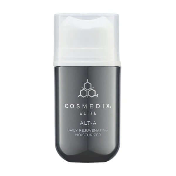 Cosmedix Elite Alt-A Daily Rejuvenating Moisturizer 50ml in sleek black packaging met anti-aging formule.