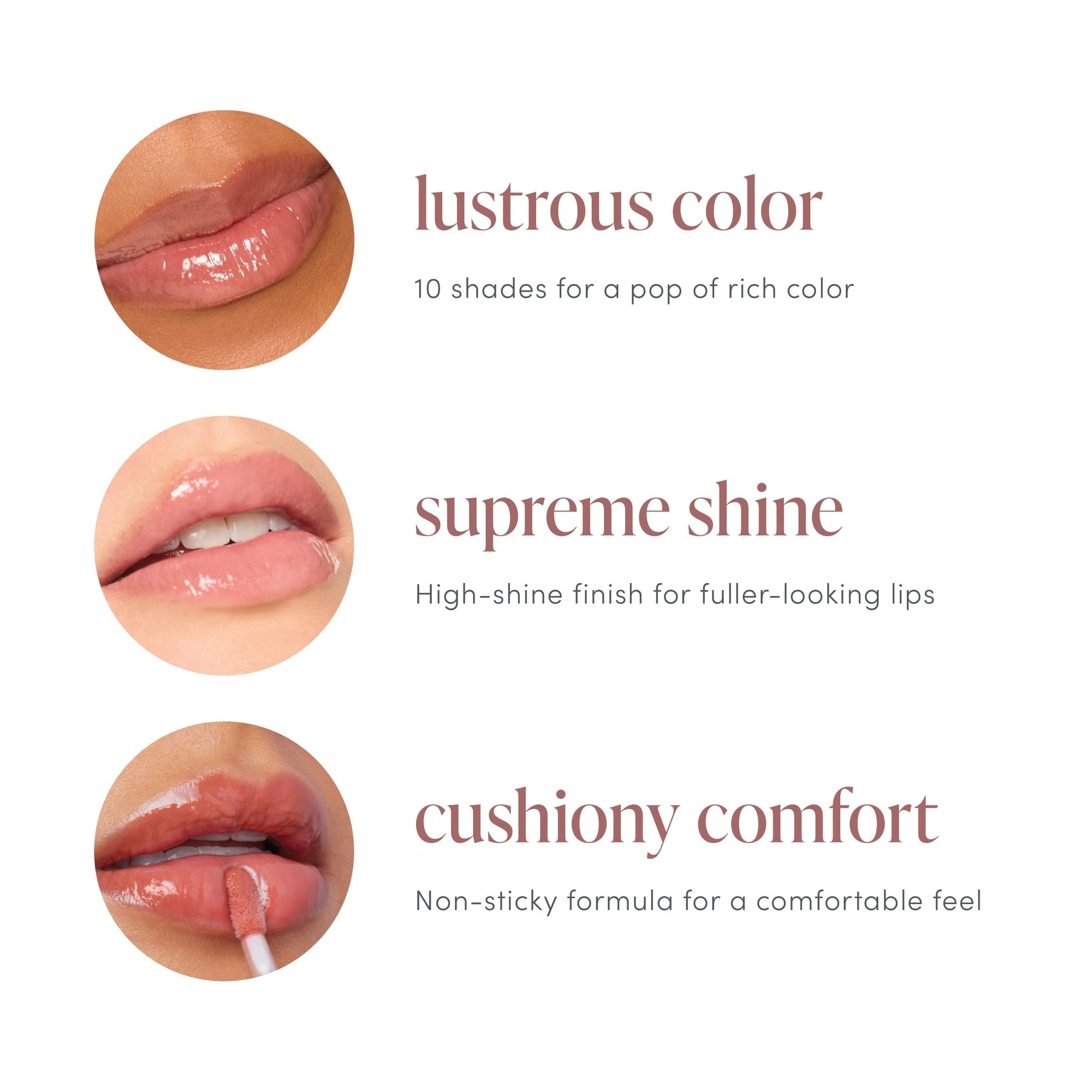 Jane Iredale ColorLuxe High Impact Lip Glaze Amour 5ml
