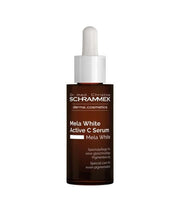 Schrammek Brightening Active C Serum 30ml met pipet voor het verminderen van hyperpigmentatie en een stralende teint.