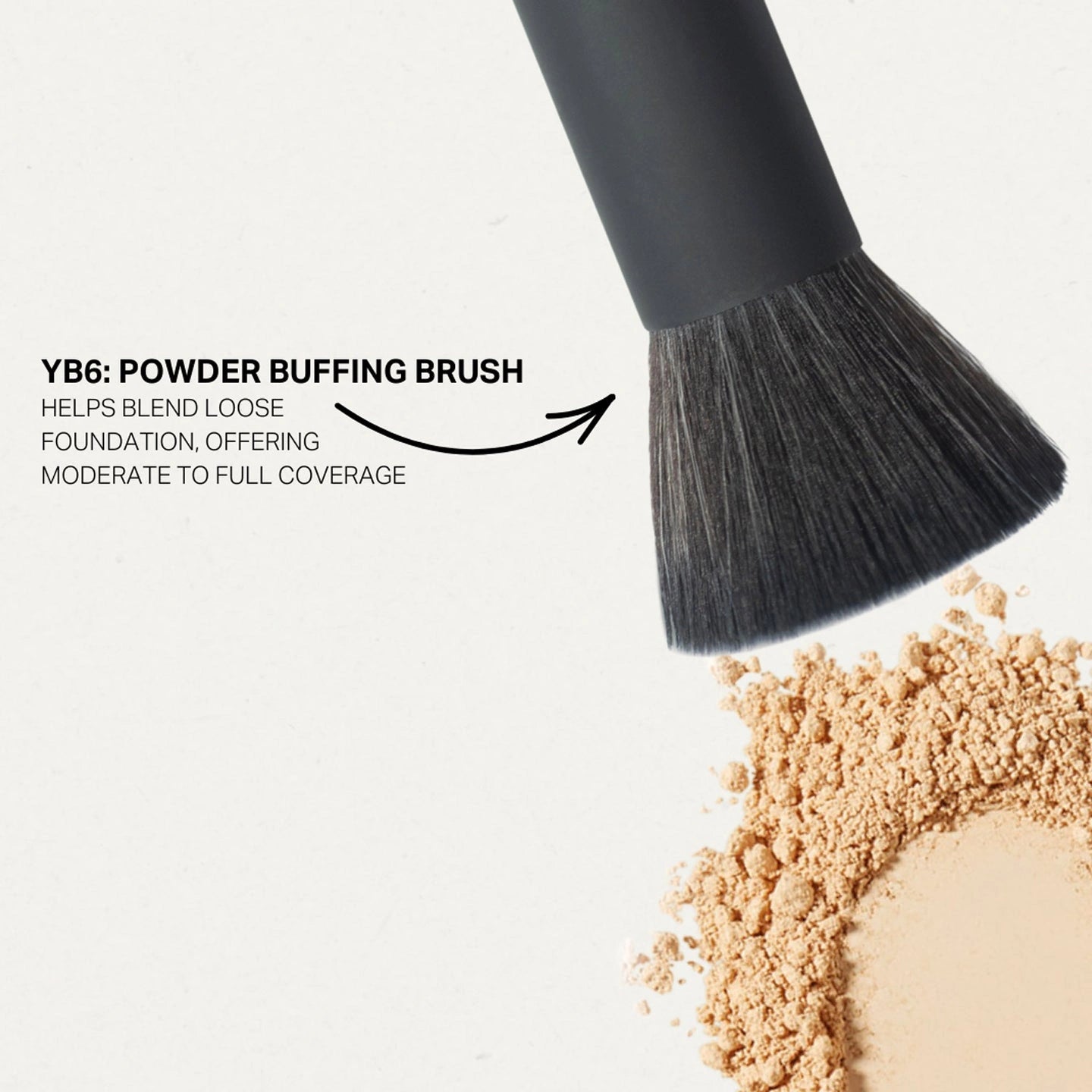 Youngblood YB6 Powder Buffing Luxe Brush