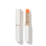 Jane Iredale Just Kissed Lip Cheek Stain Forever Peach 3g in warme perzik kleur, glanzend lip- en wangstain voor een frisse uitstraling.