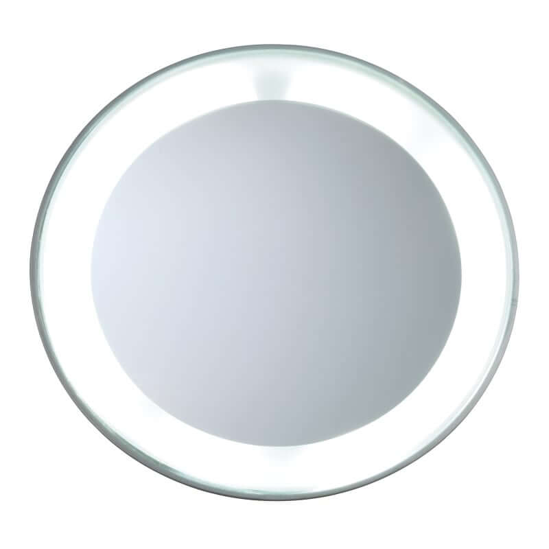 Tweezerman - Led 15X Mini Mirror met verlichting, ideaal voor nauwkeurige styling en make-up applicatie.