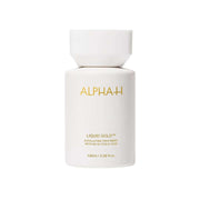 Alpha-H Liquid Gold Exfoliating Treatment 100ml in een elegant flacon, ontworpen voor revitalisatie van de huid met glycolzuur.