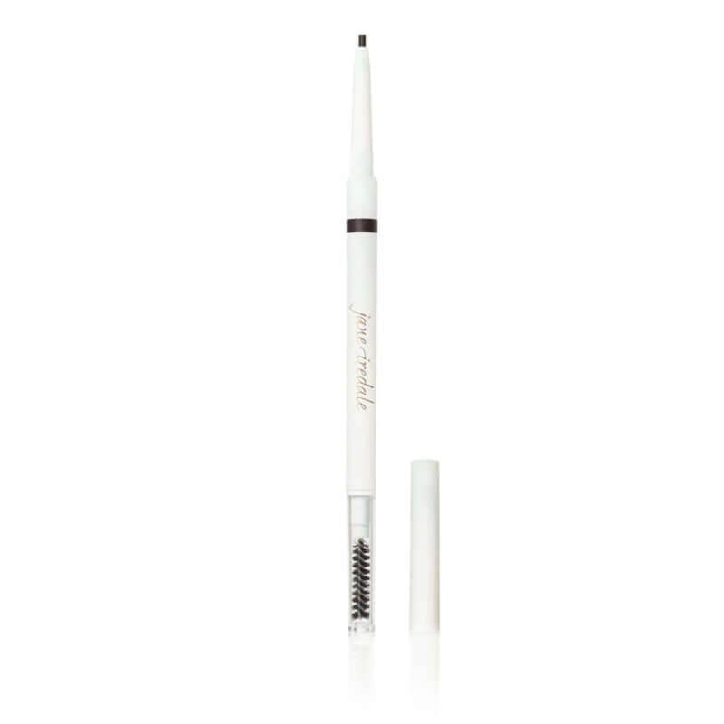 Jane Iredale - PureBrow™ Precision Pencil - Soft Black 0.09g met ultrafijne punt en geïntegreerde spoolie voor perfect gedefinieerde wenkbrauwen.
