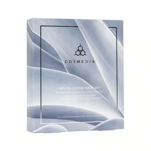 Cosmedix Bio Cellulose Mask Radiant & Rejuvenating Set 4pc