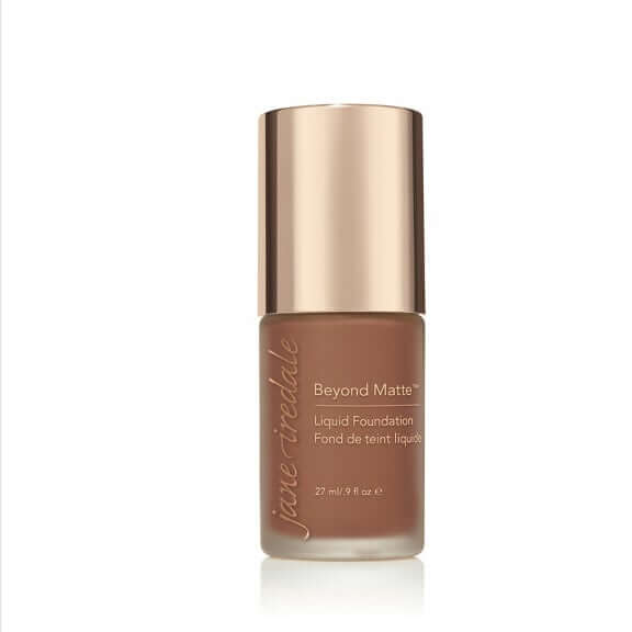 Jane Iredale - Beyond Matte™ Liquid Foundation 27ml - M15 27ml in diepbruin, gewichtloze textuur voor een natuurlijk matte finish.