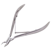 Tweezerman - Steenharde Stainless Steel nagelriemknipper 1/2 jaw met scherp snijdende uiteinden voor professioneel gebruik.