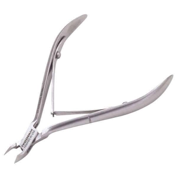Tweezerman - Steenharde Stainless Steel nagelriemknipper 1/2 jaw