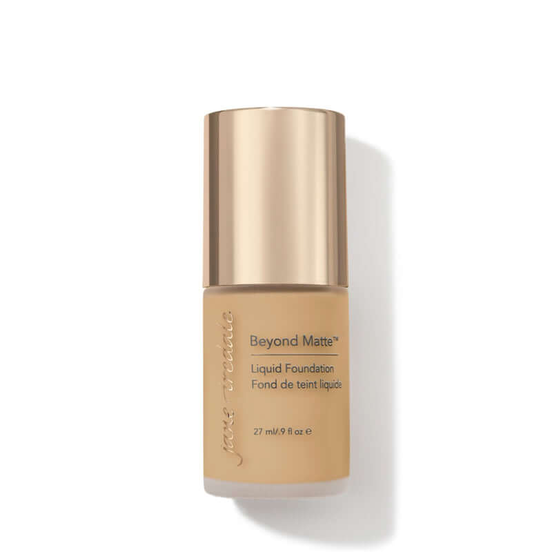 Jane Iredale - Beyond Matte™ Liquid Foundation 27ml - M9 27ml, lichte, gewichtloze foundation voor een matte finish.