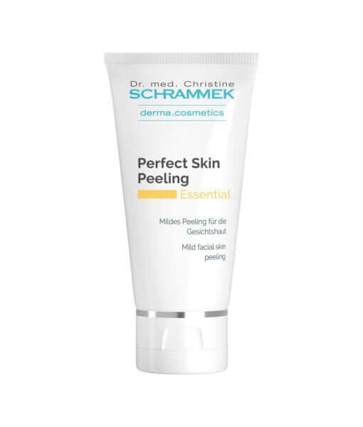 Schrammek Perfect Skin Peeling 50ml tube met milde gezichtspeeling voor een verfijnd huidbeeld