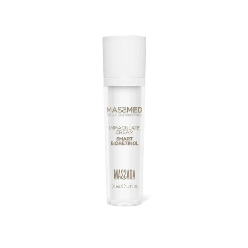 Massada - Immaculate Cream Smart Bioretinol 50ml in een elegante fles, voor een gladde en jeugdige huid.