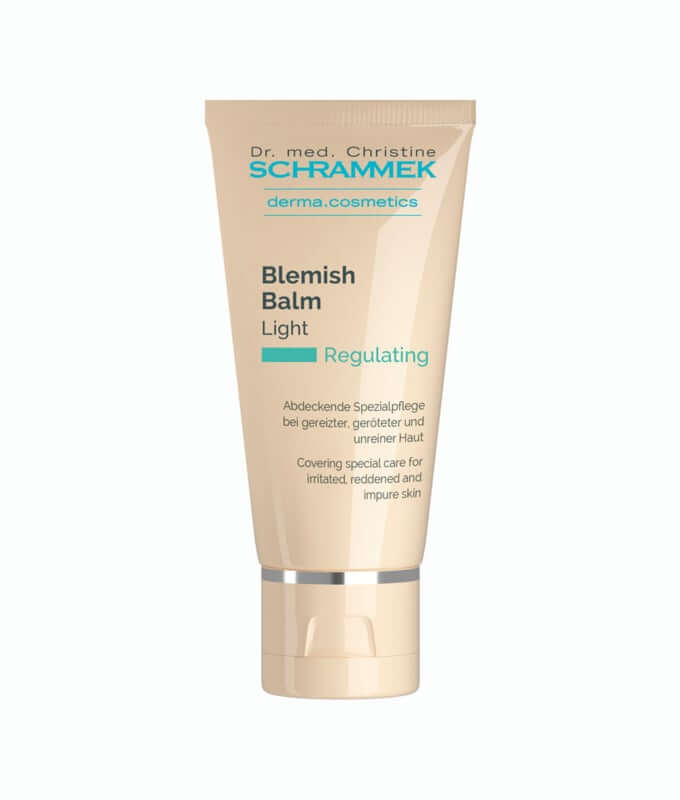 Schrammek Blemish Balm Light 40ml, zuiverende BB-cream voor lichte, roodheidgevoelige huid, verzorgt en camoufleert.