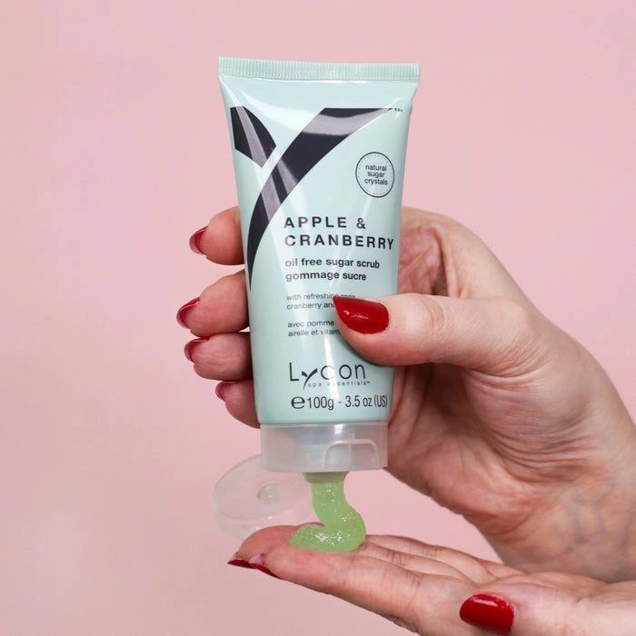 Lycon Apple & Cranberry Sugar Scrub 100g