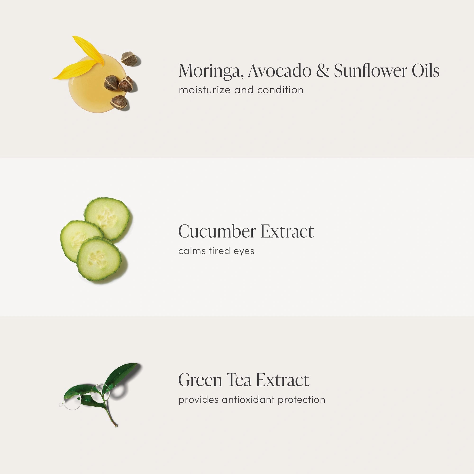 Jane Iredale Circle Delete Concealer 2 2,8g ingrediënten: Moringa, avocado en zonnebloemolie, komkommerextract en groene thee.