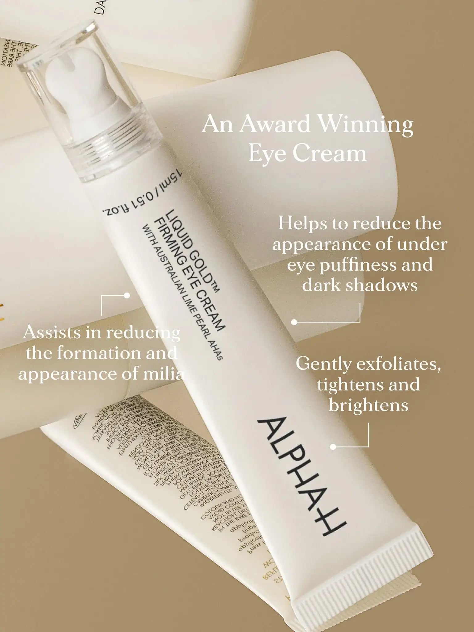 Alpha-H Liquid Gold Firming Eye Cream 15ml