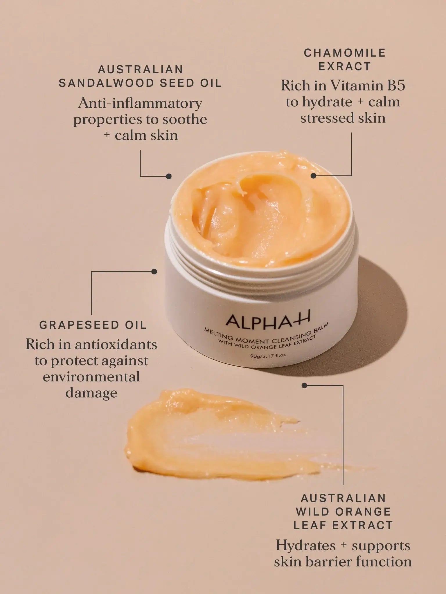 Alpha-H Melting Moment Cleansing Balm 90g