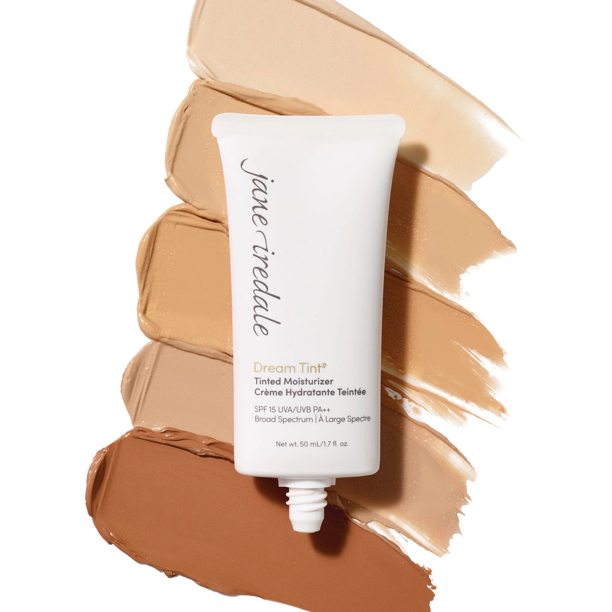 Jane Iredale Dream Tint® Tinted Moisturizer SPF15 Warm Bronze 50ml met diverse tinten voor een stralende huid