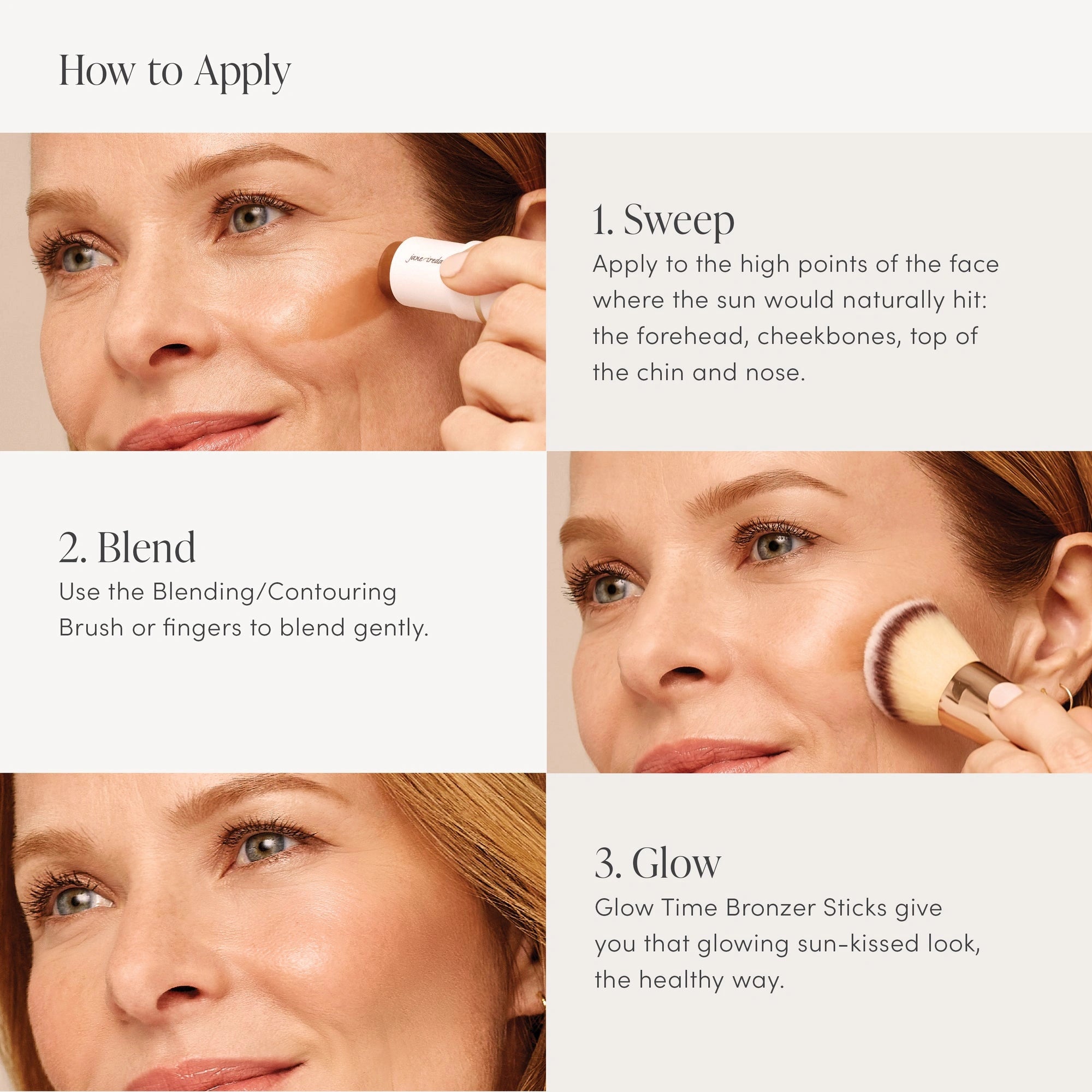 Jane Iredale Glow Time Bronzer Stick Blaze 7,5g
