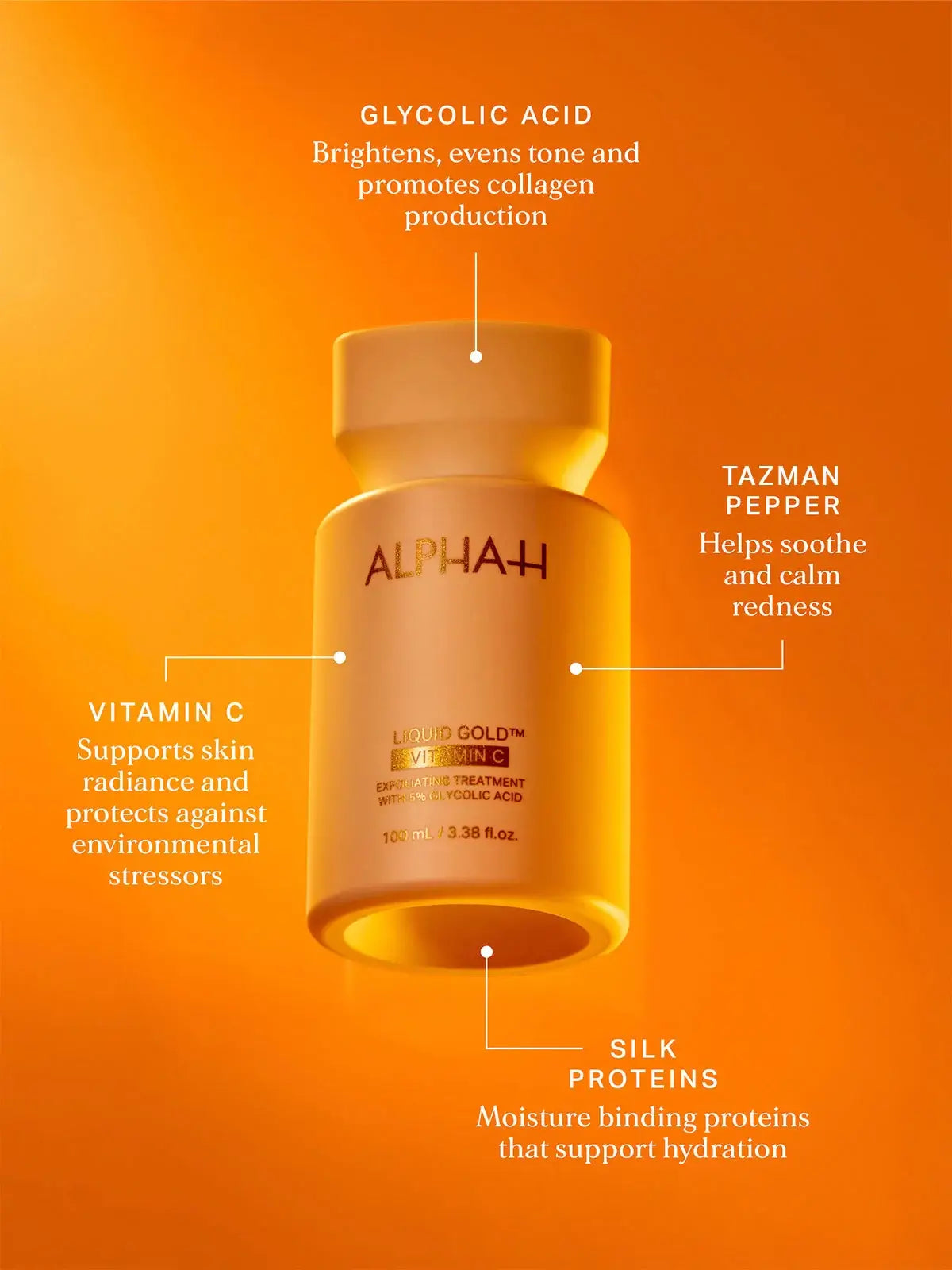 Alpha-H Liquid Gold + Vitamin C 100ml