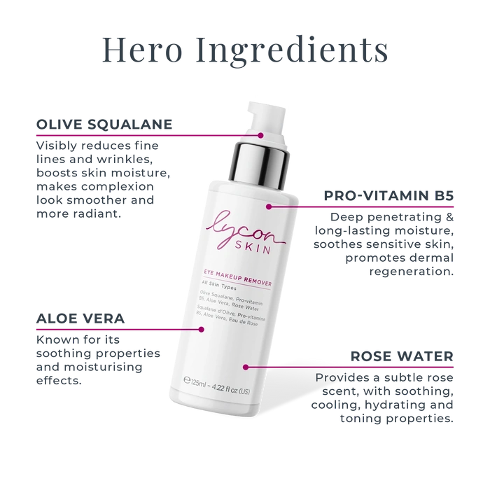 LYCON Skin Eye Makeup Remover 125ml