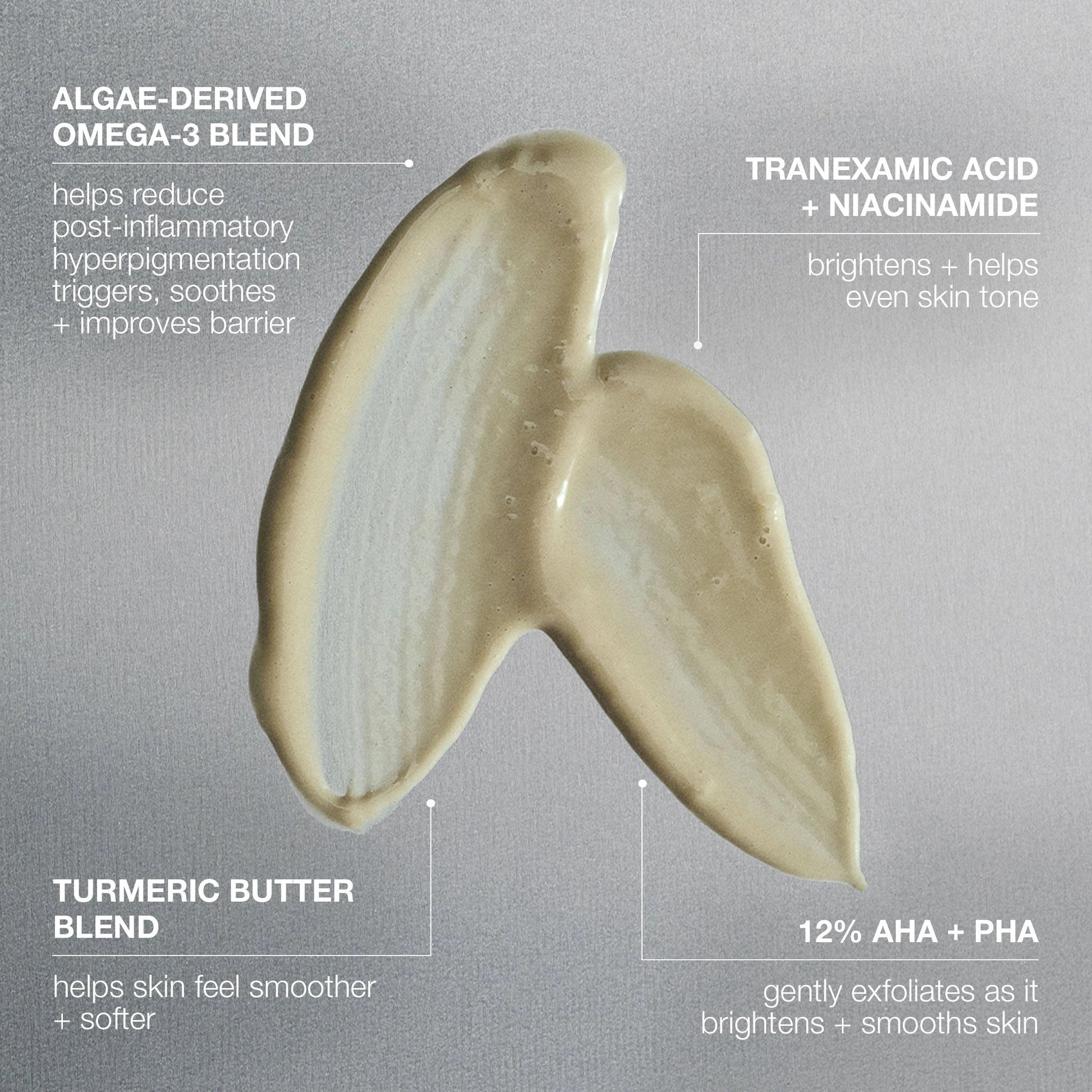 Dermalogica PowerBright Dark Spot Peel 50ml textuur met actieve ingrediënten tegen pigmentvlekken en huidverkleuring.