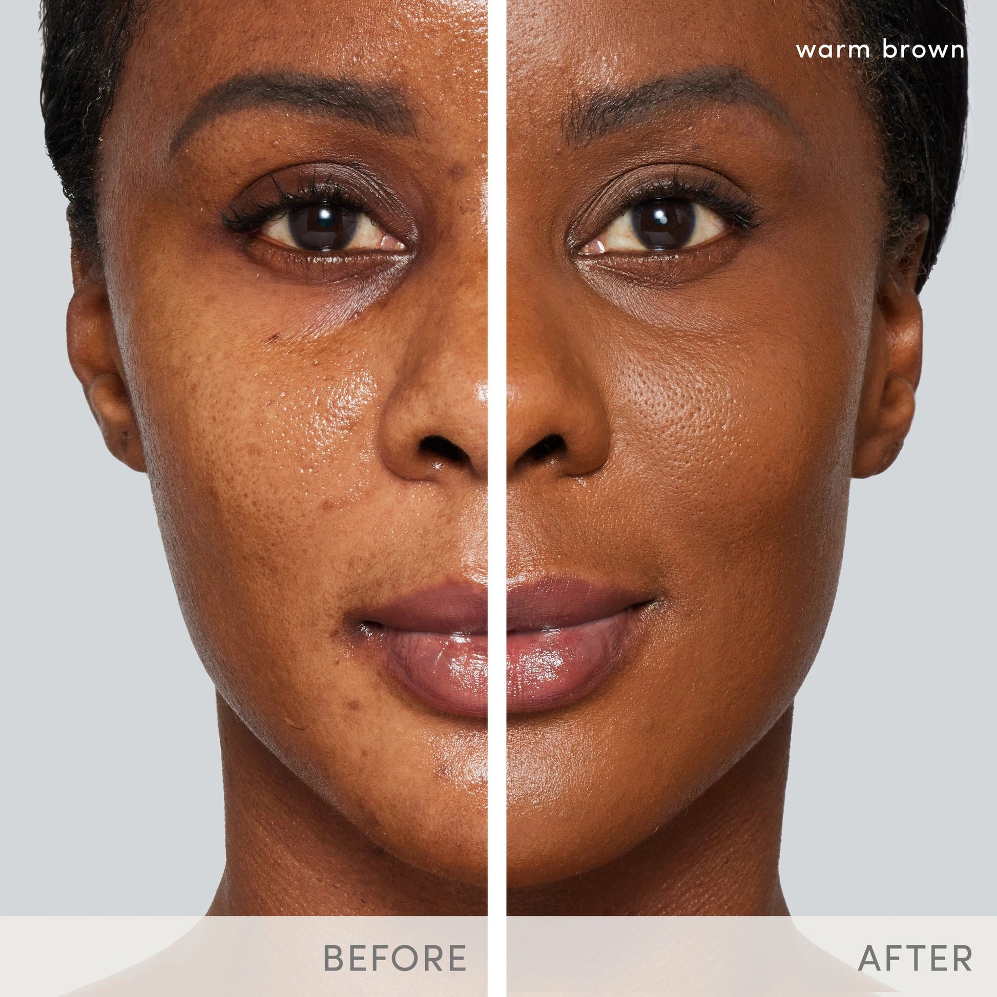 Jane Iredale PurePressed Base SPF15 Refill Warm Brown 9,9g voor een natuurlijke, egale teint bij donkere huidtinten.