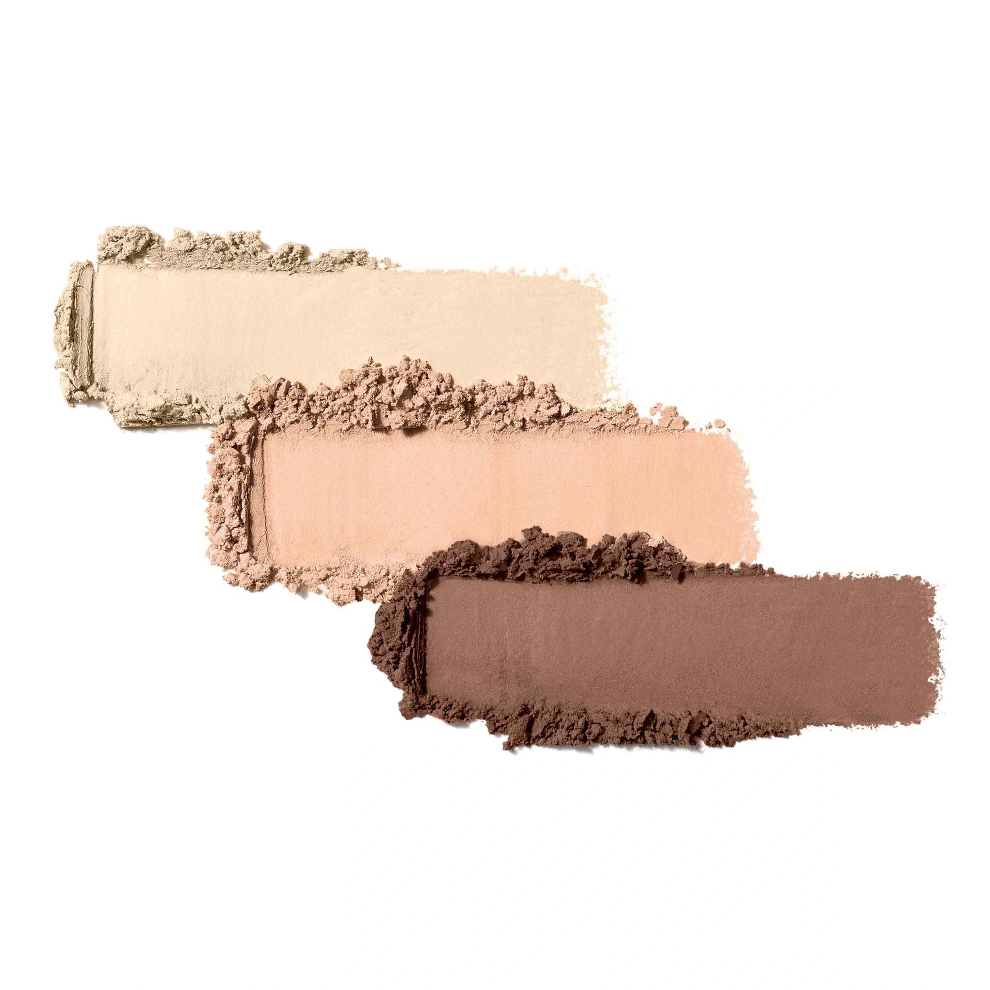 Jane Iredale PurePressed Eye Shadow Triple Sweet Spot 2,1g met drie matte oogschaduws in warme neutrale tinten