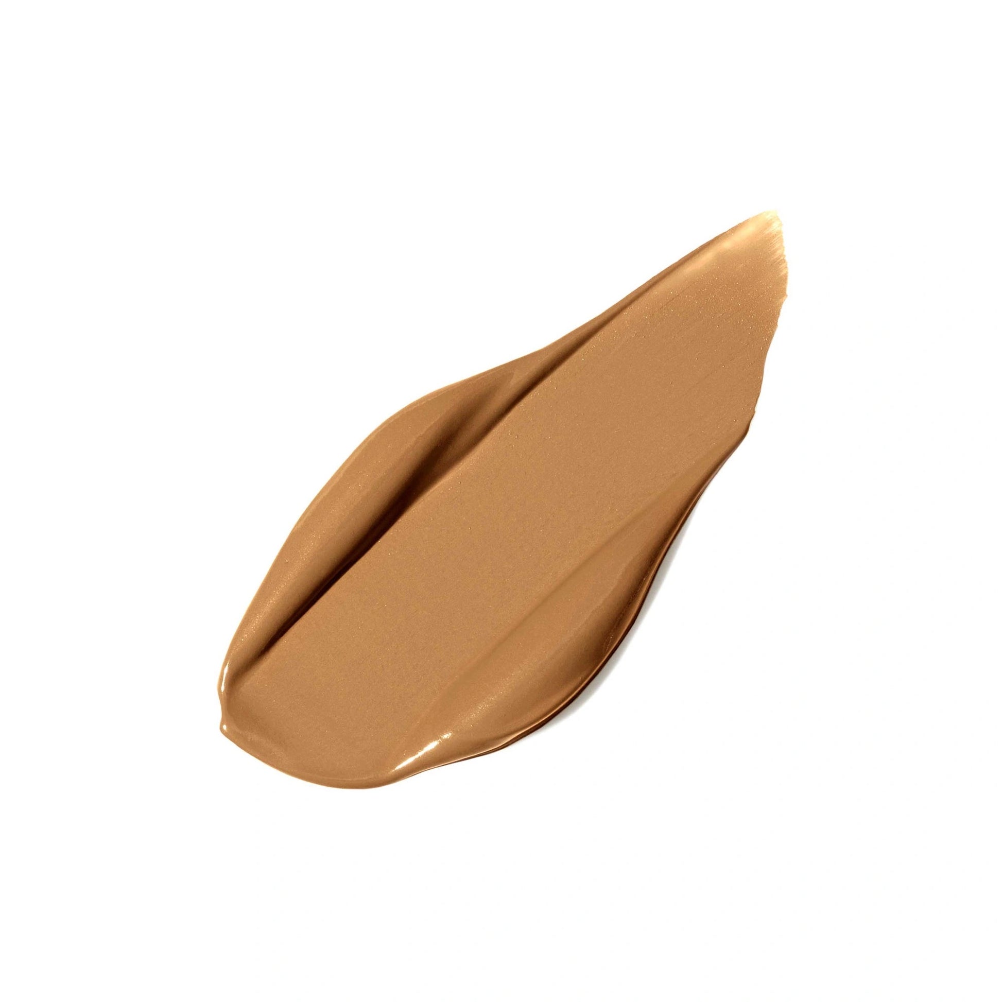 Jane Iredale PureMatch Liquid Concealer 11N Dark 5ml in a smooth swatch showcasing the rich, neutral tone.