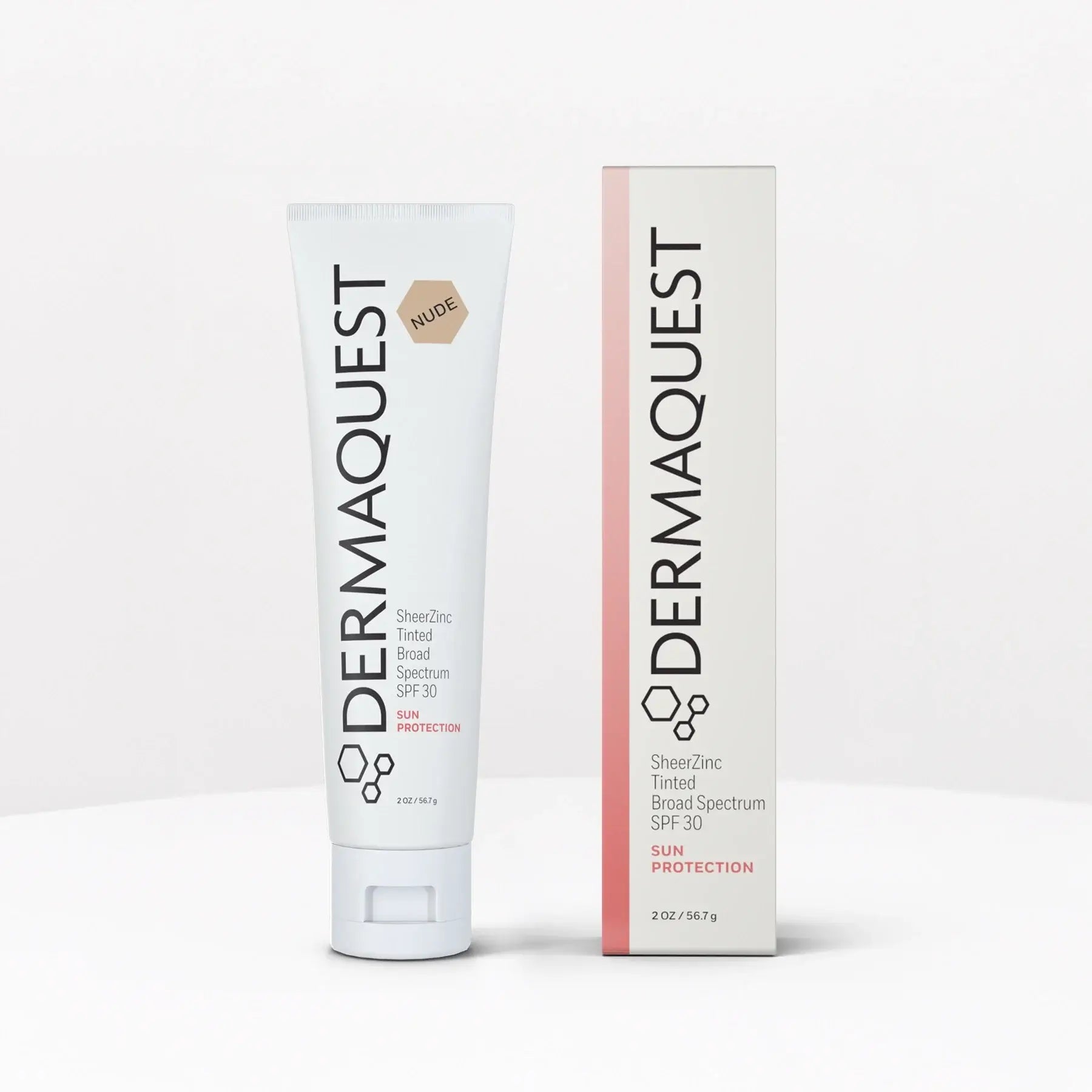 DermaQuest SheerZinc Tinted Nude Broad Spectrum SPF30 56,7g