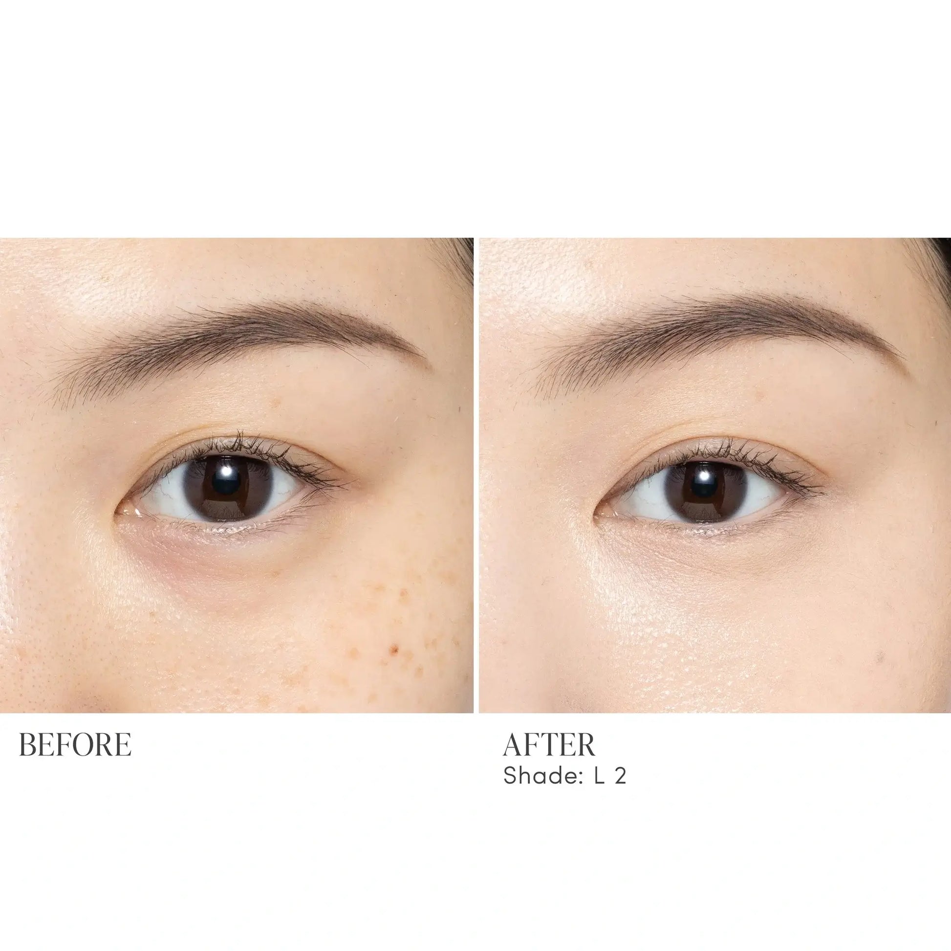 Jane Iredale Skintuition Brightening Under Eye Concealer L2 voor een stralende look, zichtbare transformatie voor donkere kringen.