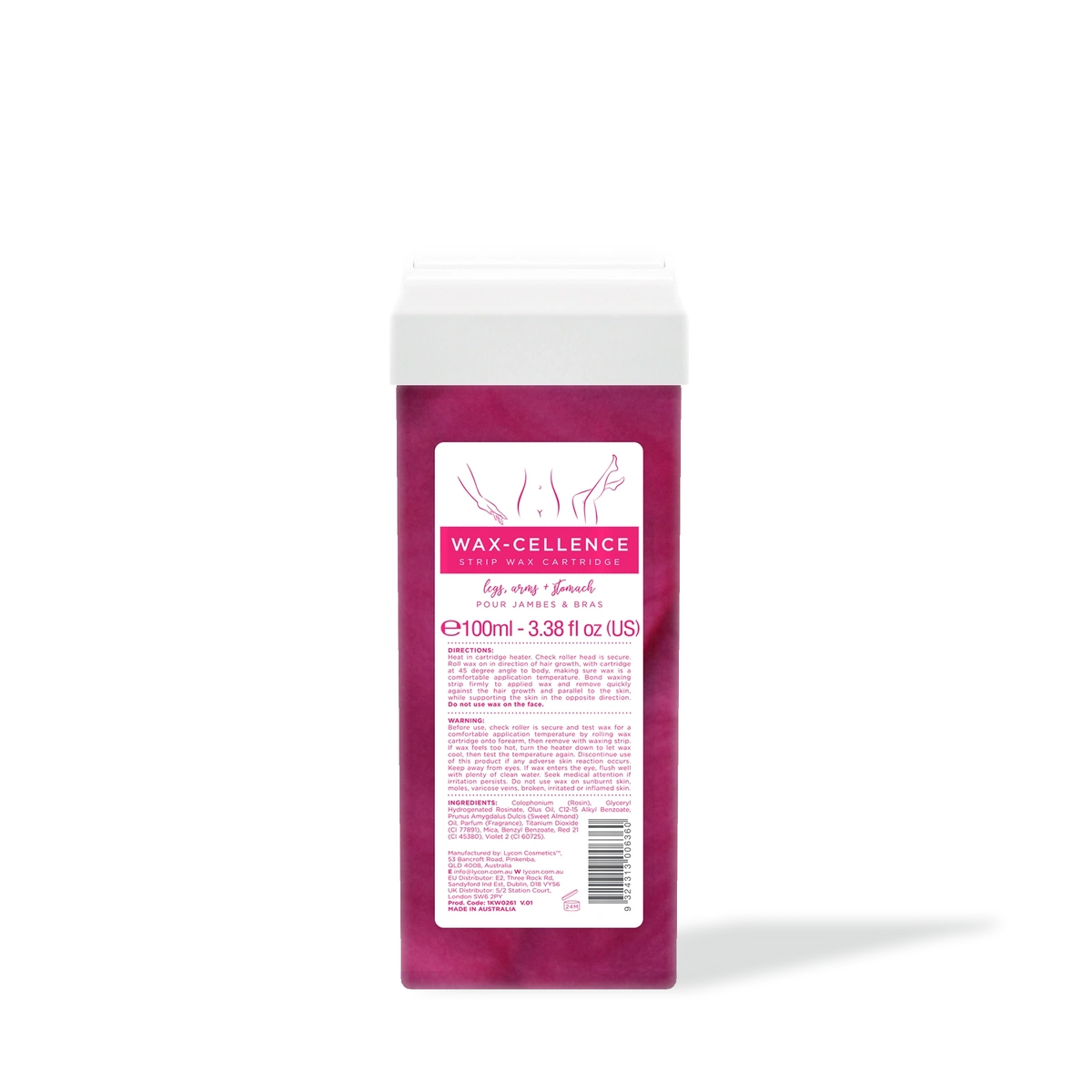 Lycon Wax-cellence Strip Wax Cartridge 100 ml