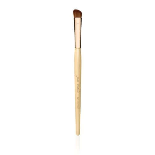Jane Iredale - Eye Contour Brush, plat penseel met schuin afgeronde punt voor oogschaduw applicatie