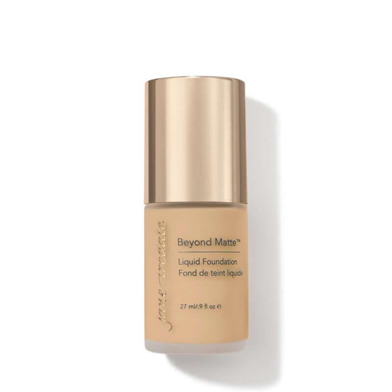 Jane Iredale - Beyond Matte™ Liquid Foundation 27ml - M8 27ml, lichte textuur in een stijlvolle flacon, perfecte dekking en matte finish.