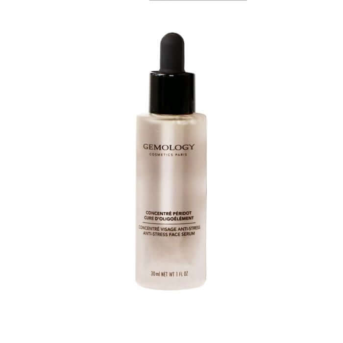 Gemology - Peridot Concentrate 30ml, anti-stress gezicht serum voor gehydrateerde, stralende huid.