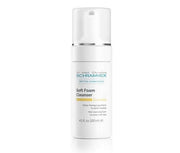 Schrammek Soft Foam Cleanser 120ml milde reiniger in stijlvolle verpakking, geschikt voor alle huidtypes.