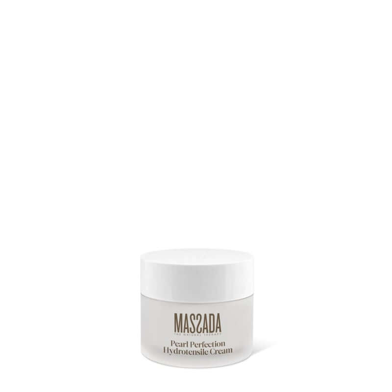 Massada Pearl Perfection Hydrotensile Cream 50ml, luxe anti-aging gezichtscrème met parelextract voor een stralende huid.