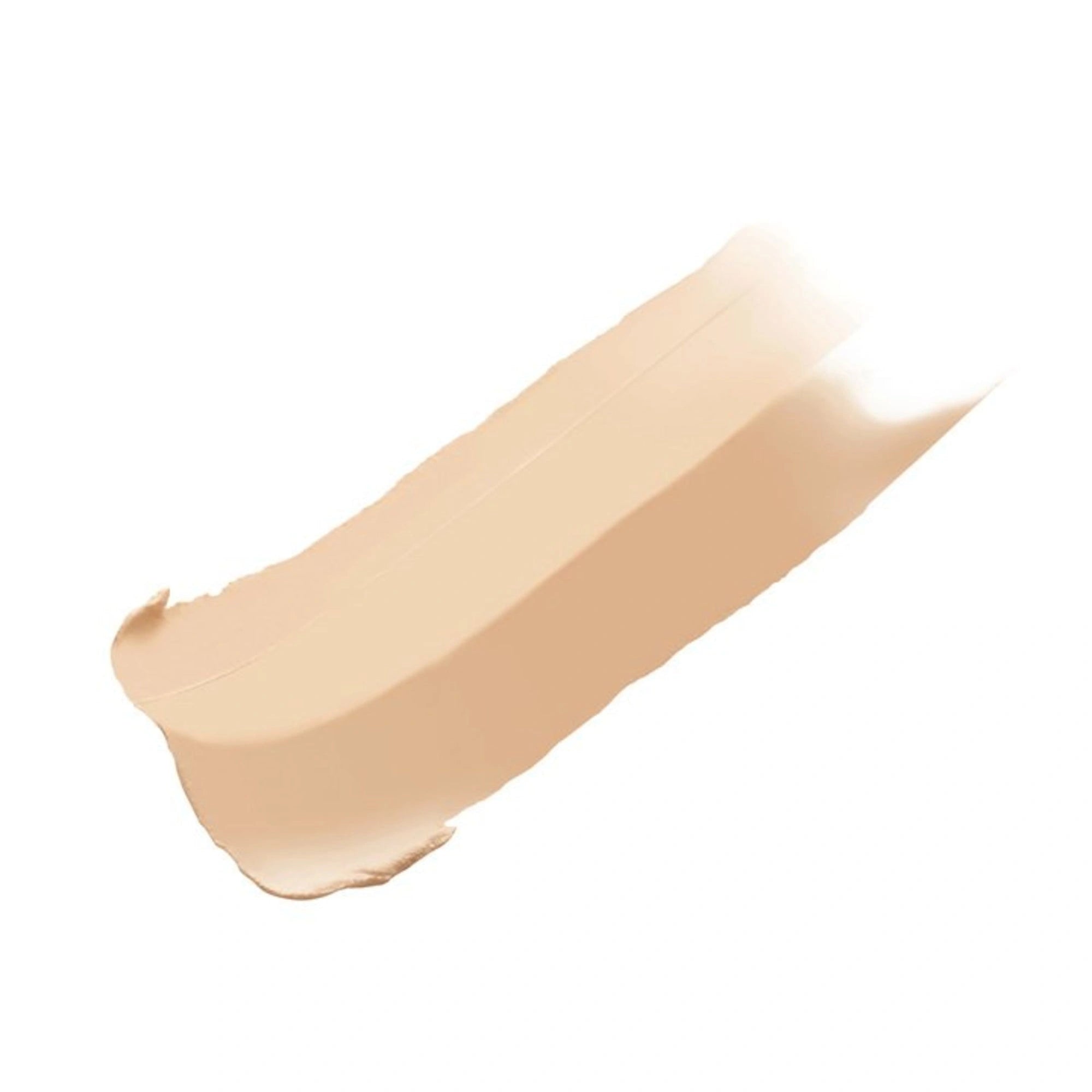 Jane Iredale Circle Delete Concealer 1 2,8g crème teststreep voor het neutraliseren van roodheid en couperose.