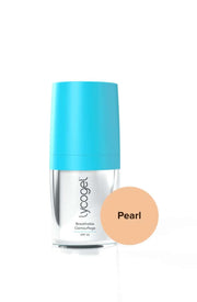 Lycogel Breathable Camouflage Pearl 15ml met een frisse lichtblauwe dop en een parelkleurige tint voor een natuurlijke uitstraling.