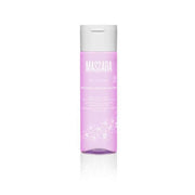 Massada BioCellular Botanic Micellar Water 200ml in een transparante fles met lila vloeistof, perfect voor diepe reiniging en make-upverwijdering.