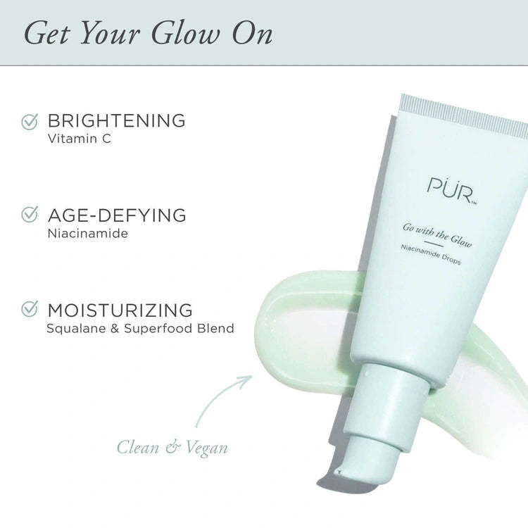 PUR Go with the Glow Niacinamide Drops 30ml