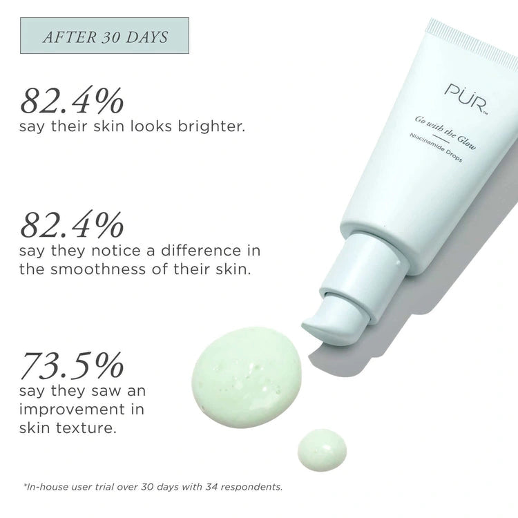 PUR Go with the Glow Niacinamide Drops 30ml